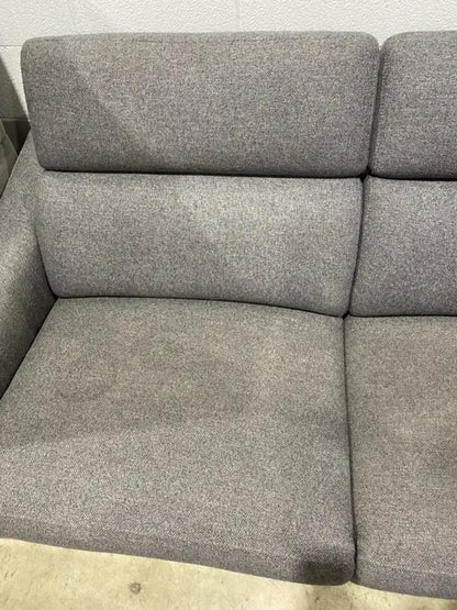 Grey Electric Reclining Loveseat