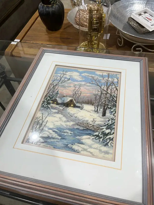 Winter Landscape Framed Art