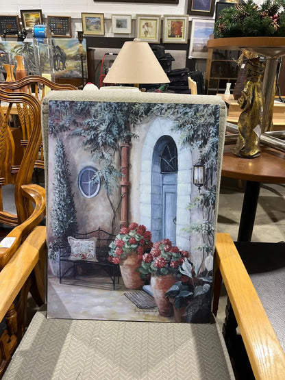 Mary Kay Crowley Print on wood