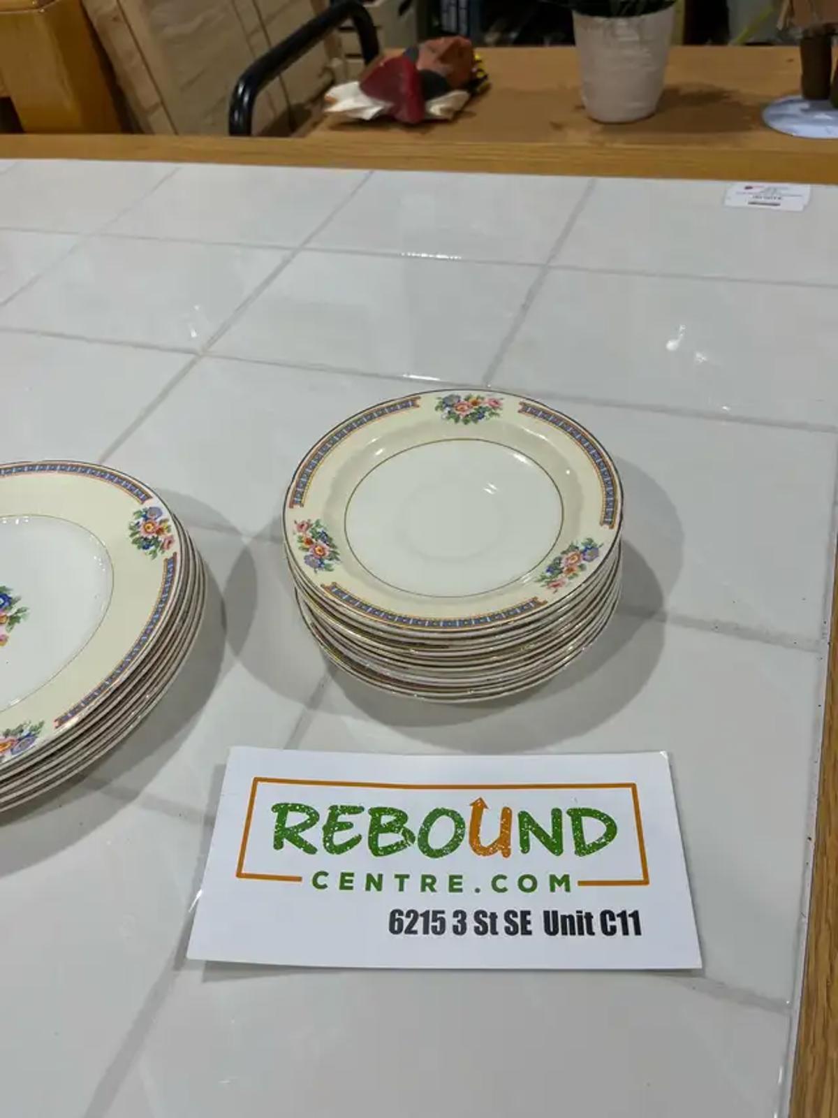 Vintage Saucer Plates