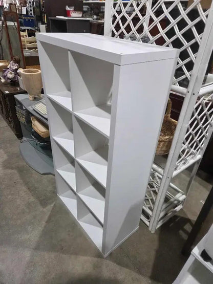 Ikea Kallax White Cube Shelf