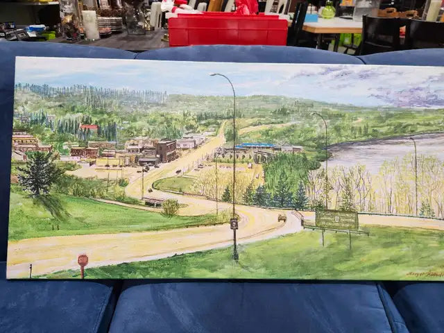 Original Margot Knidt Canvas Painting