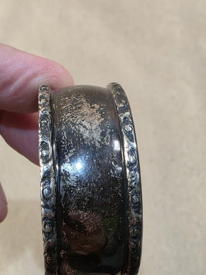 Birks Sterling Silver Napkin Ring Antique Art Deco Hallmarked 1930s