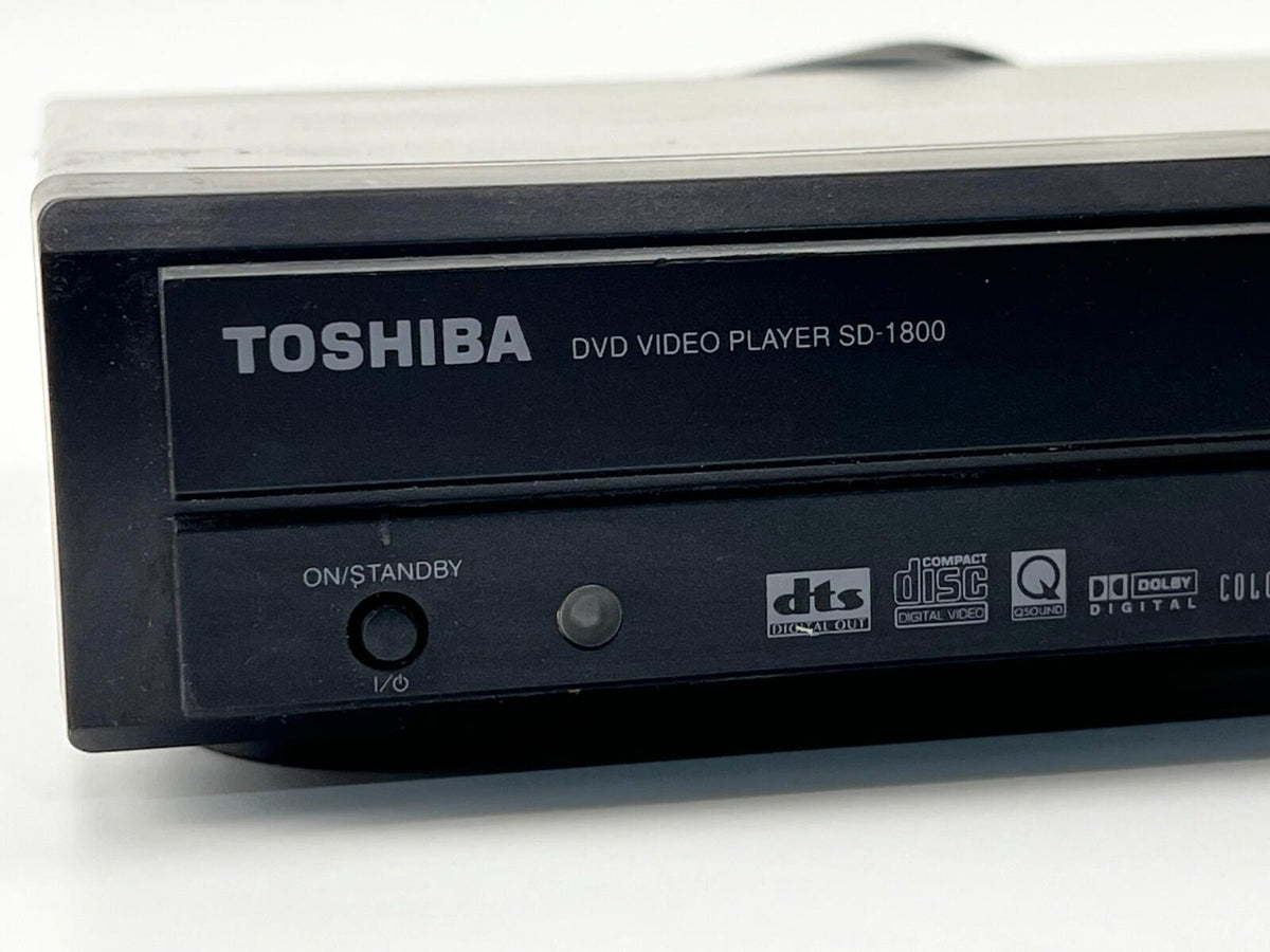 GOOD CONDITION Toshiba SD-1800U 24bit Audio Digital DVD Player No Remote