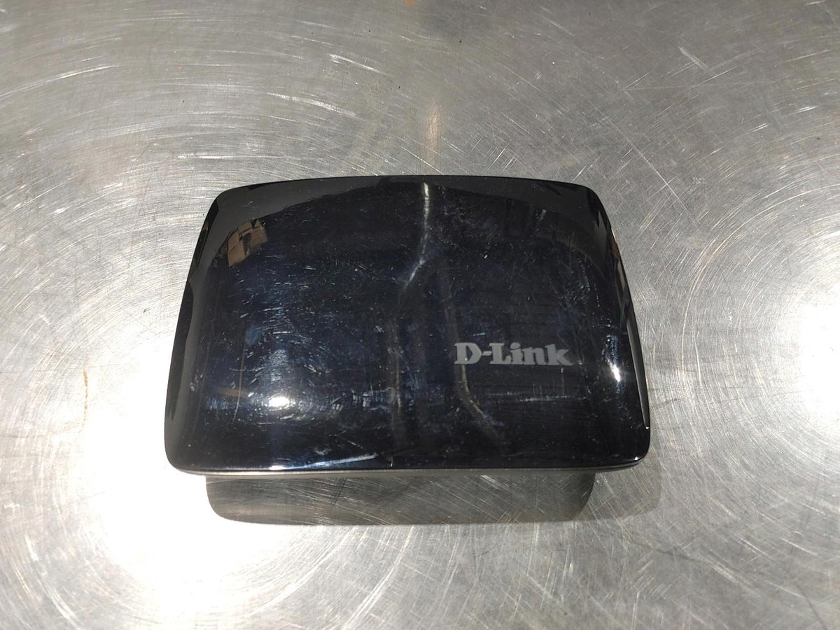 Bon état, boîtier TV D-Link DHD-131 noir, non testé, sans bloc d’alimentation