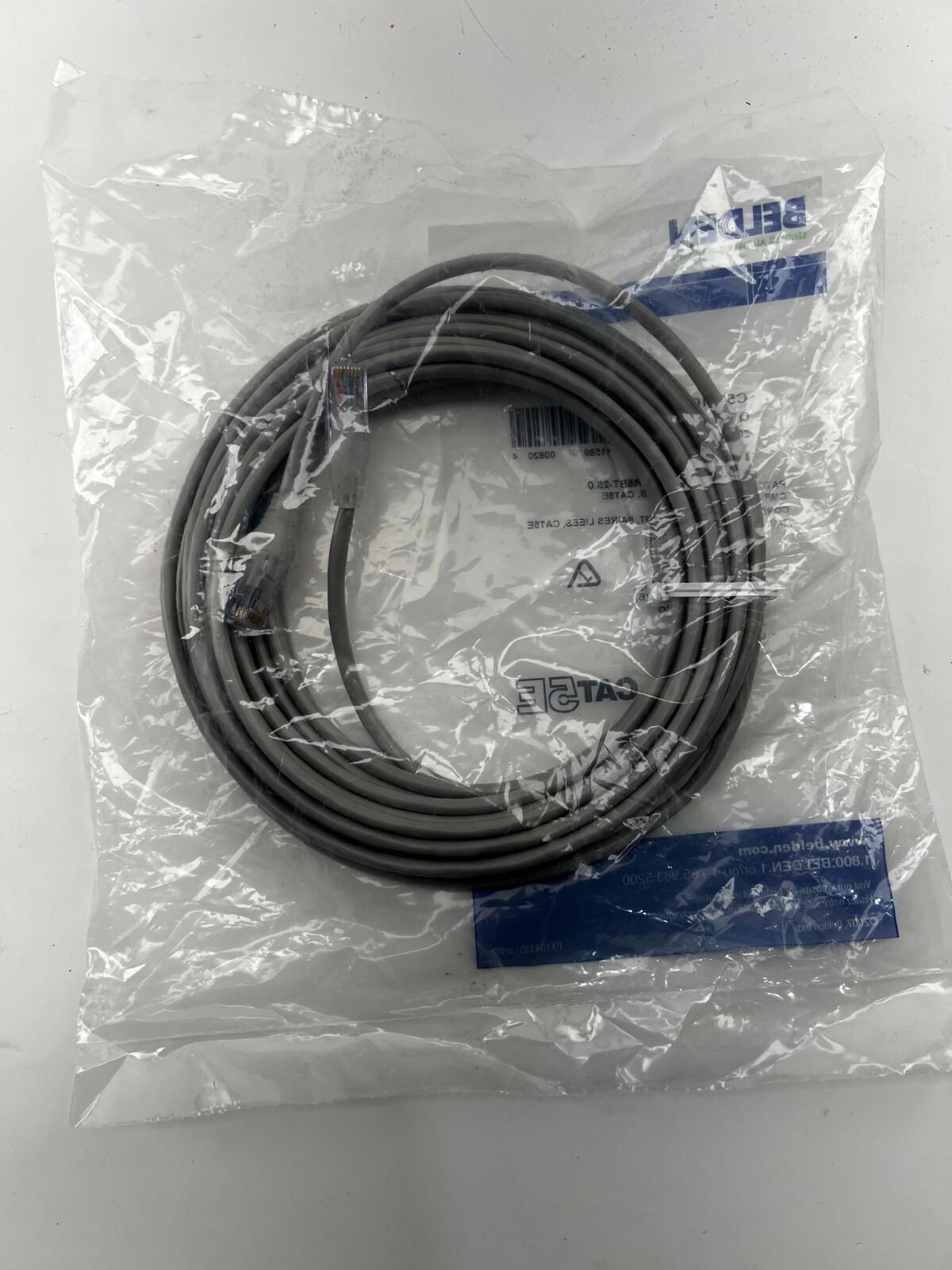 BELDEN | C501108025 Cat 5e Mod Patch Cord, Bonded-Pair - 25FT