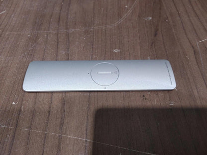 GOOD CONDITION Apple TV Remote Aluminium Tested Working Silver - 2