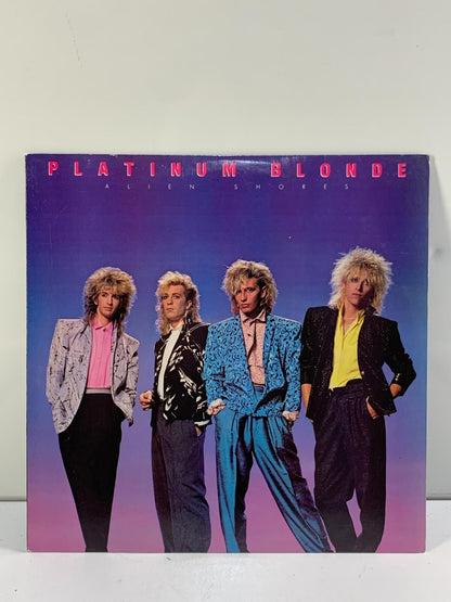 Platinum Blonde - Alien Shores 12" LP 1985 Rock Pop Rock PCC 80105