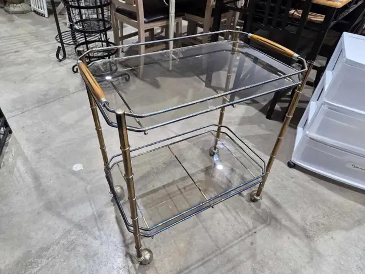 Vintage Bar Cart
