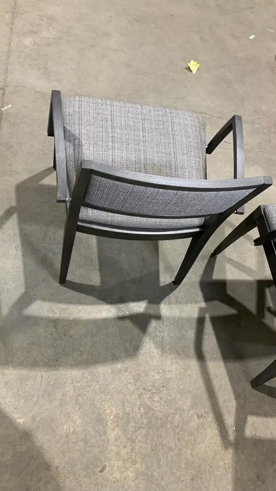 Modern Dark Brown set of 2 of Chairs