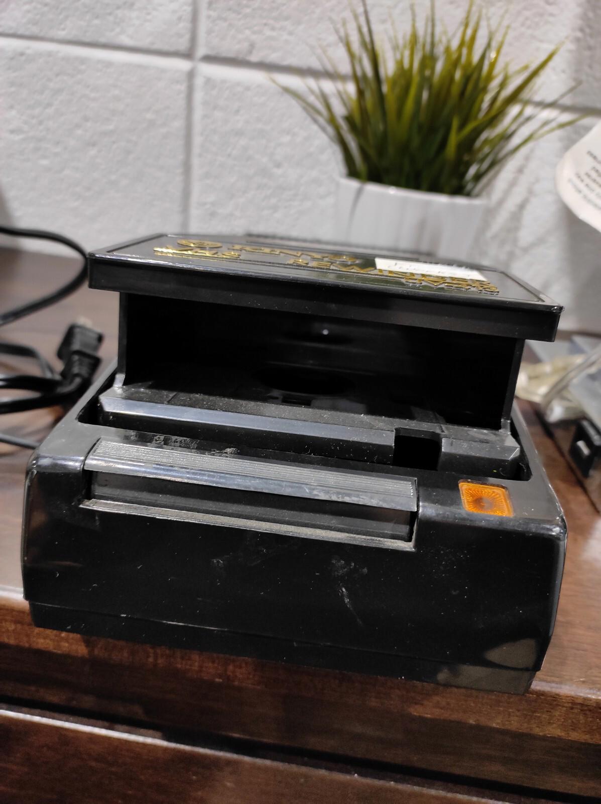 Vintage Kinyo Super Slim VHS Video Tape Rewinder Tested & Works!  Model UV-413