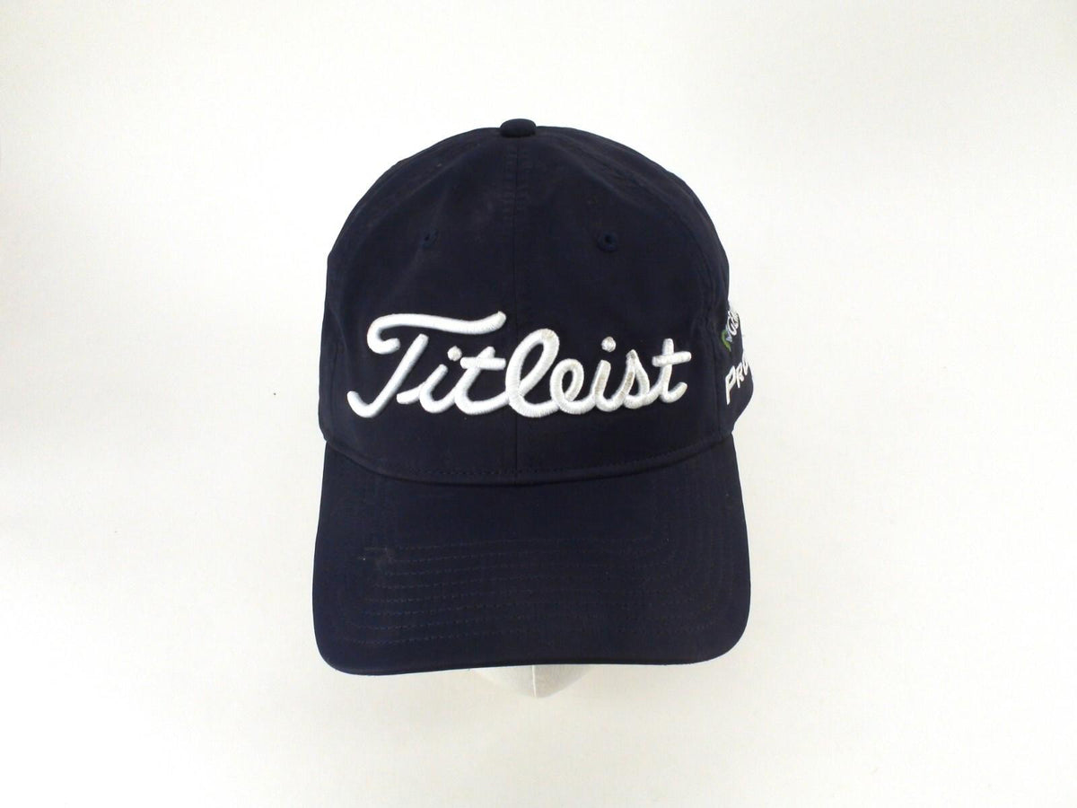 Titleist Tour Golf Cap, Hat - FJ, Pro V1, Gemini, Patch - Adjustable Navy Blue