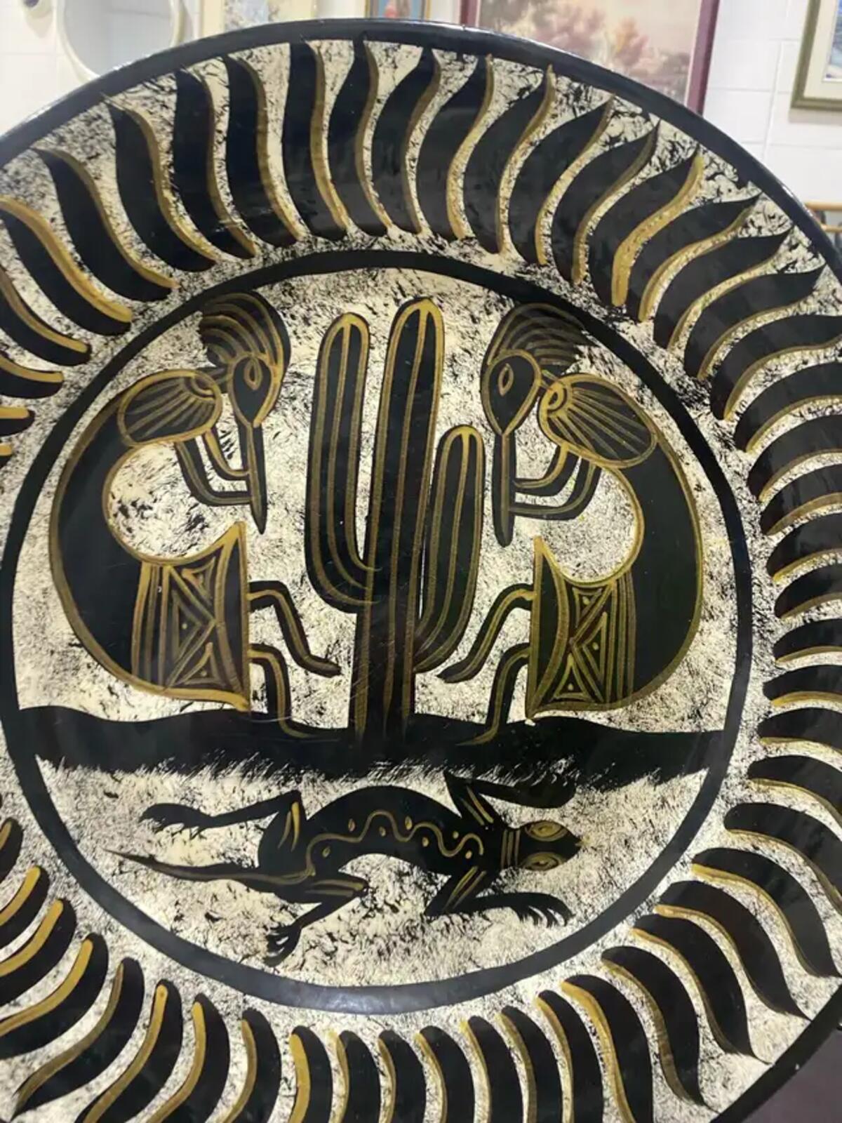 Southwestern-style Decorative Plate