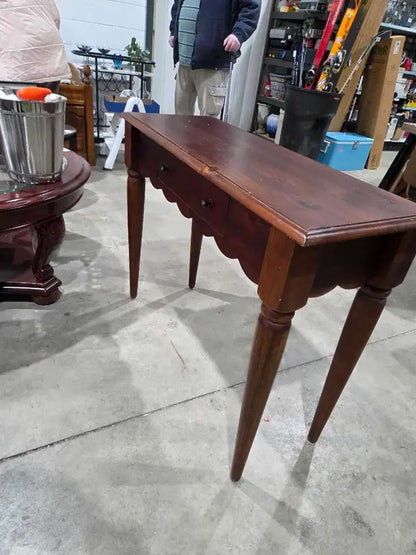 Wooden Console Table with Drawer