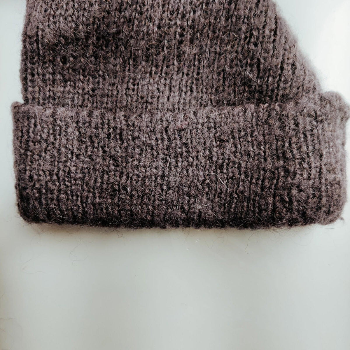 Cardigan court Noa Noa en mélange de mohair violet, taille femme M