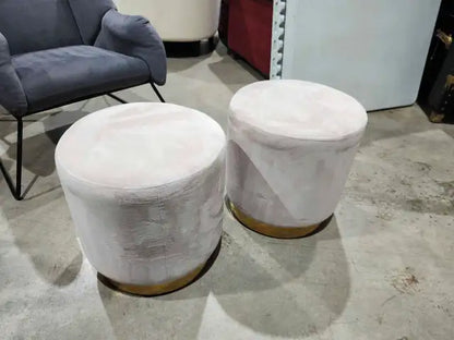 Structube Velvet Stools