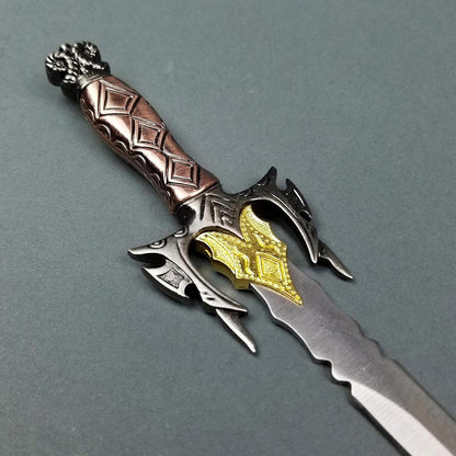 Two 17" & 10" Fantasy Darkness Short Swords.