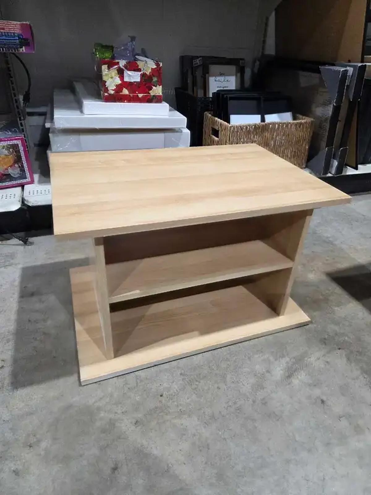 Light Wooden Side Table