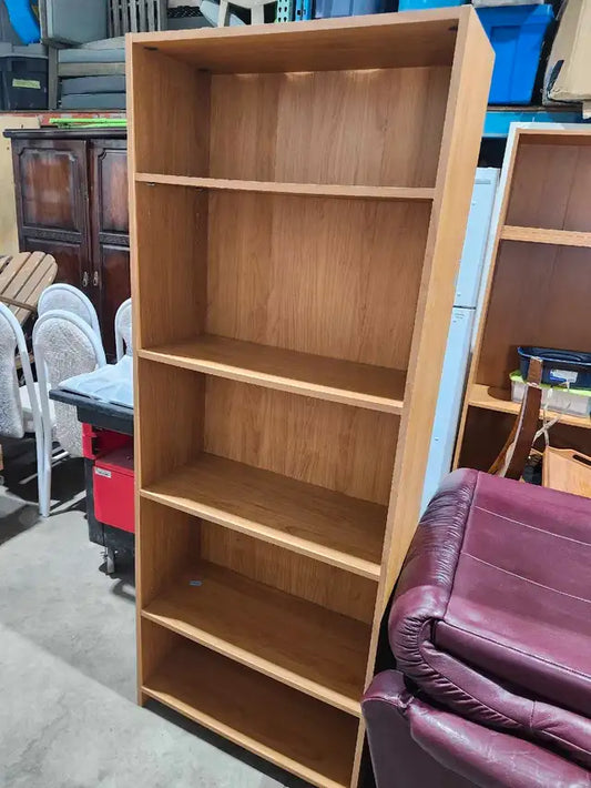 Wooden Bookcase - 2 Available