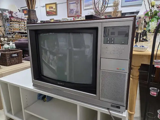 Vintage Sony Trinitron KV-2145R 21" TV - 1981
