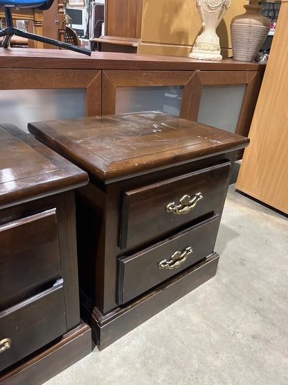 Set of two vintage nightstands