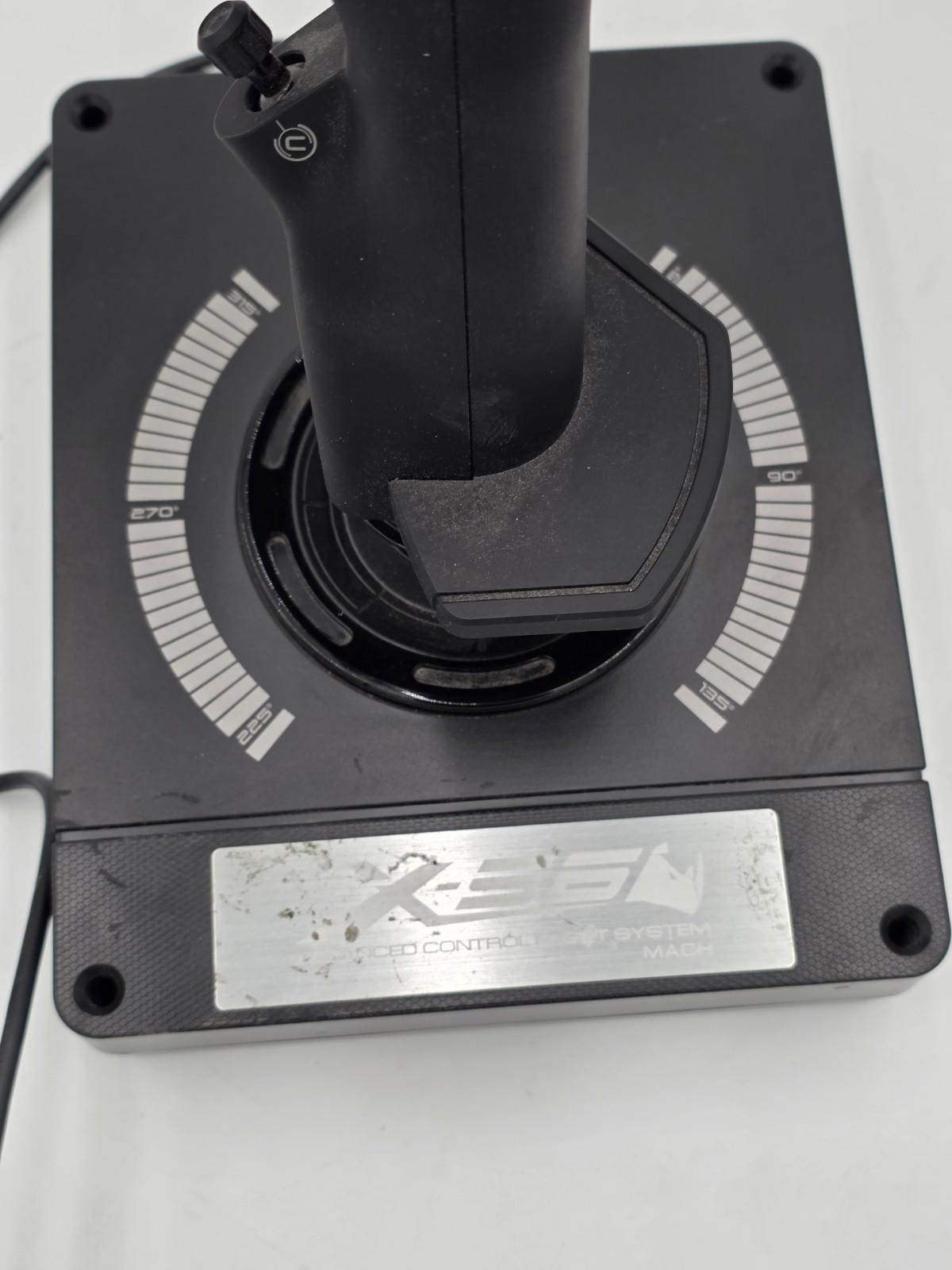 AS/IS Logitech X56 Saitek HOTAS Advanced Control Fight System JOYSTICK ONLY