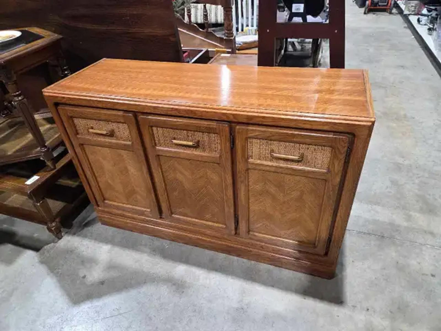 Palliser Wooden 3 Door Cabinet