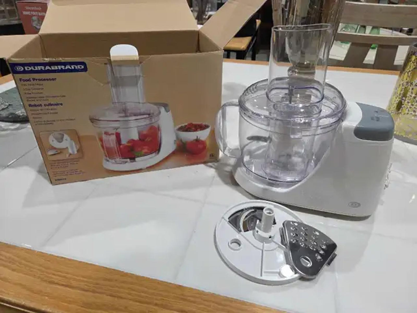 New! Durabrand Food Processor
