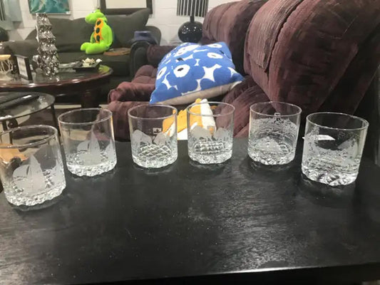 Set of 6 Drinking Glasses