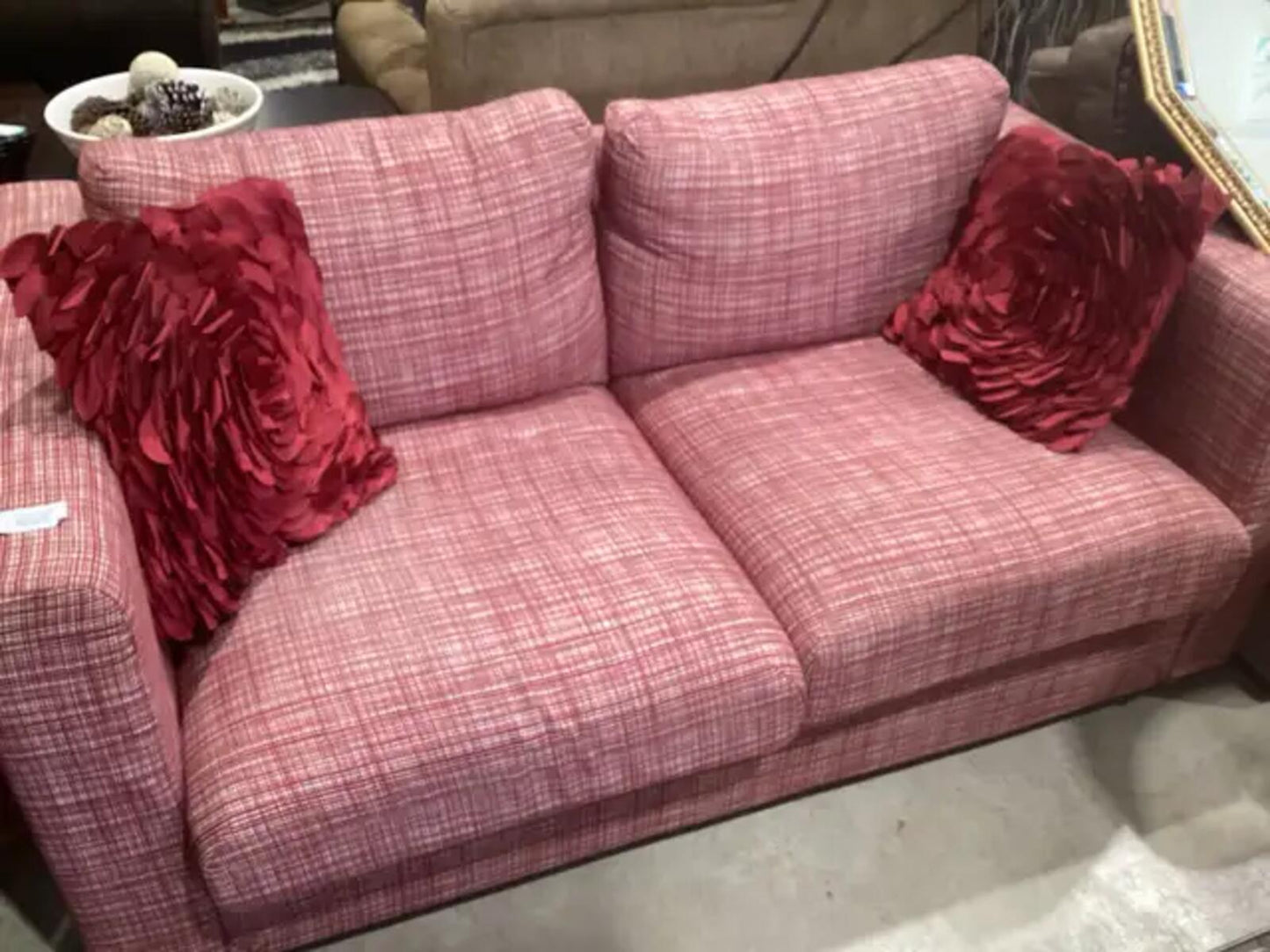 Red Loveseat - IKEA Brand
