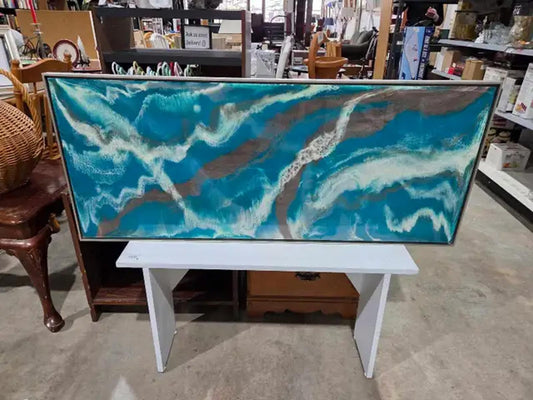Pandora Gallery Framed Acrylic Pour Painting