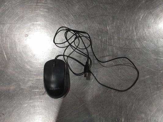 INSIGNIA USB Mouse Black/Grey - Fair