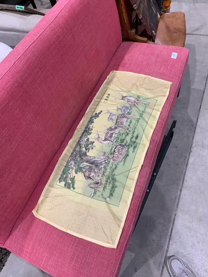 Asian Deer Tapestry