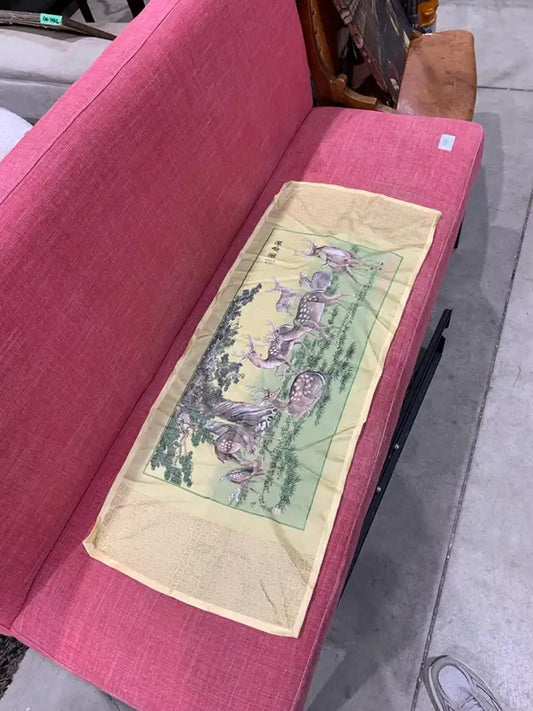 Asian Deer Tapestry