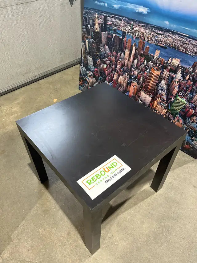Small black coffee Table