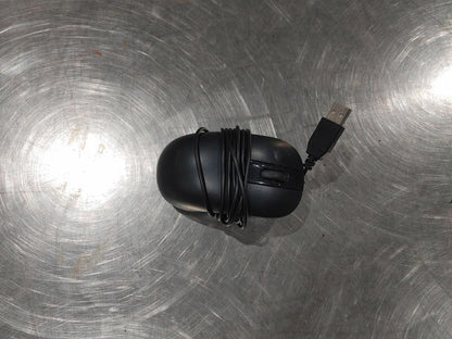 Good Condition Microsoft Wired USB Computer Mouse Black