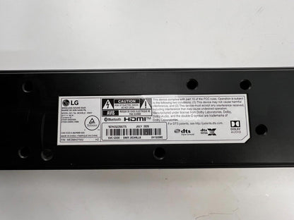 LG SN6Y Wireless Soundbar - FOR PARTS/REPAIR