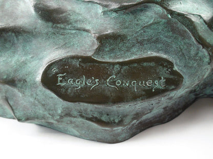Eagle's Conquest By Clark Bronson - Bronze Statue 9/75 Large, 34" x 24" - 1980