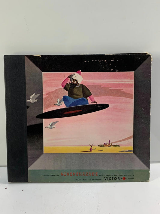 Scheherazade, Rimsky Korsakov, P. Monteux San Francisco Orchestra 5 Disc 12” LP