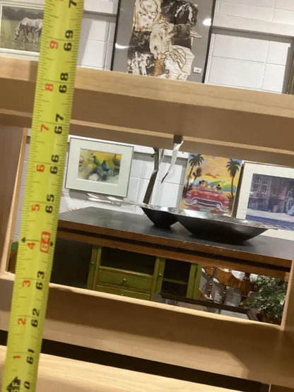 Wood Shelving Units - 2 Available