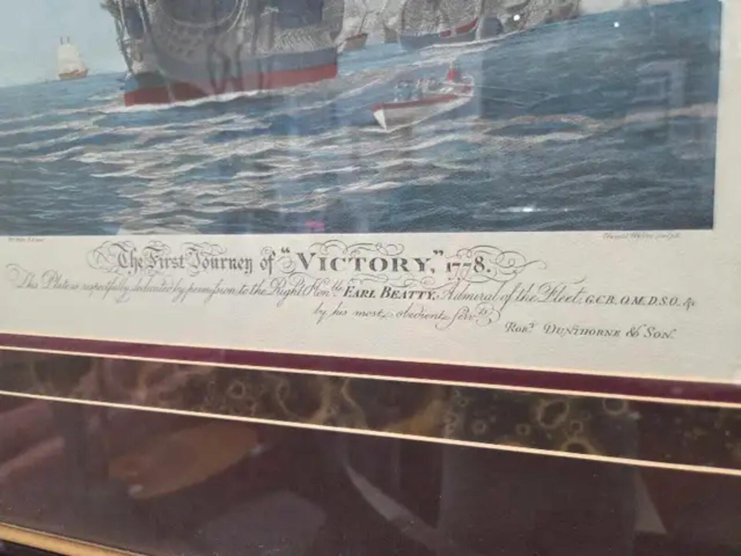 First Journey of Victory 1778 Print
