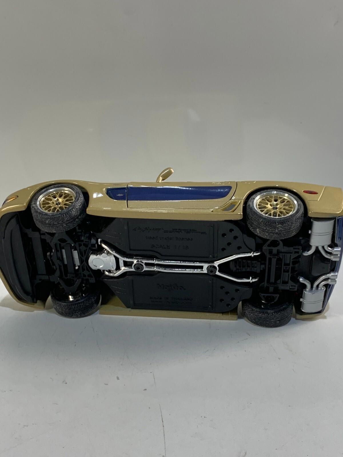 2003 CORVETTE Maisto Special Edition Guldstrand Signature Edition 1:18 Die-cast