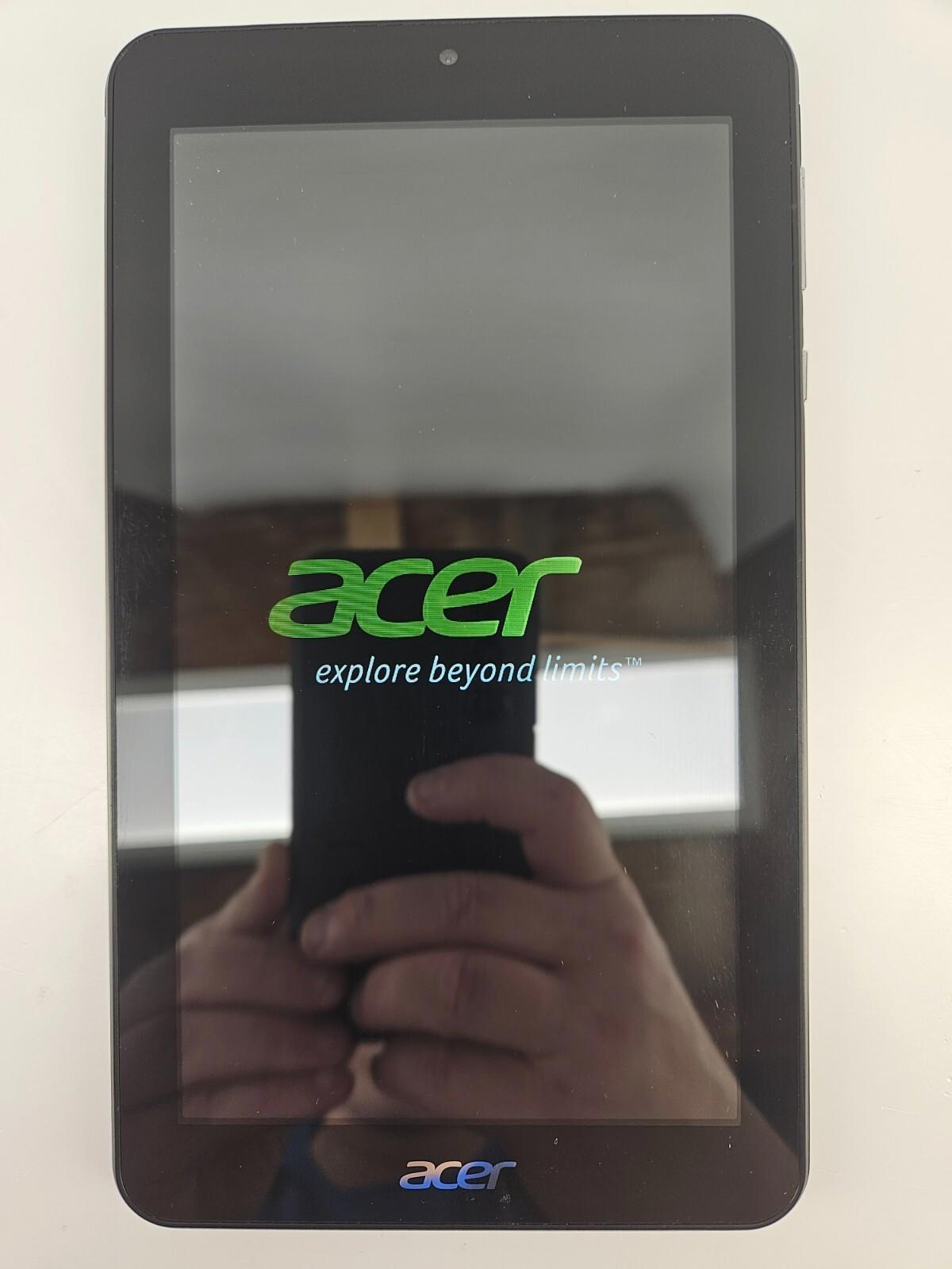 Acer Iconia One 7 B1-770 - 7 pouces, noire - 1 Go de RAM - 16 Go - Réinitialisation d’usine
