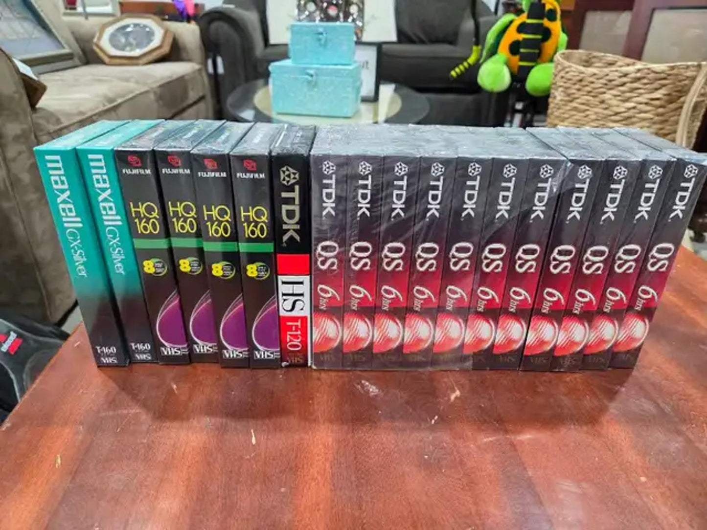 New! Blank VHS Tapes - 20 Available