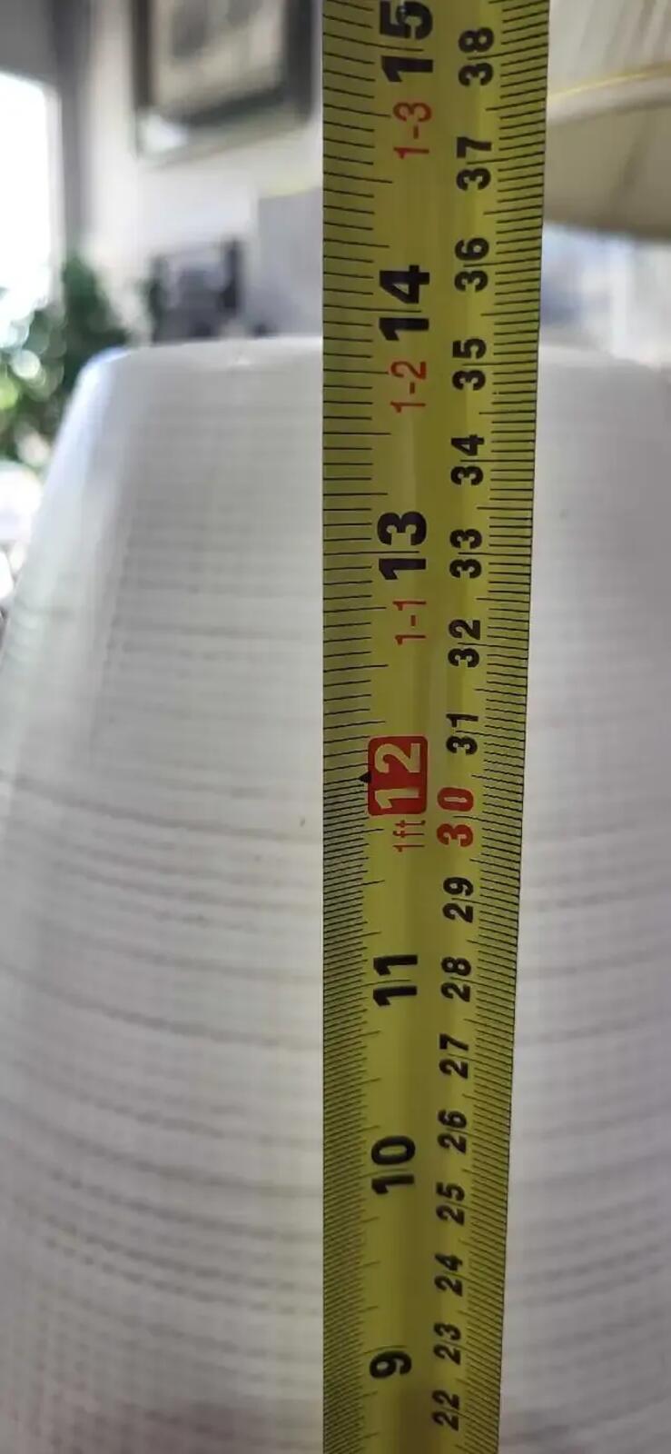 White Textured Decorative Vase 14"