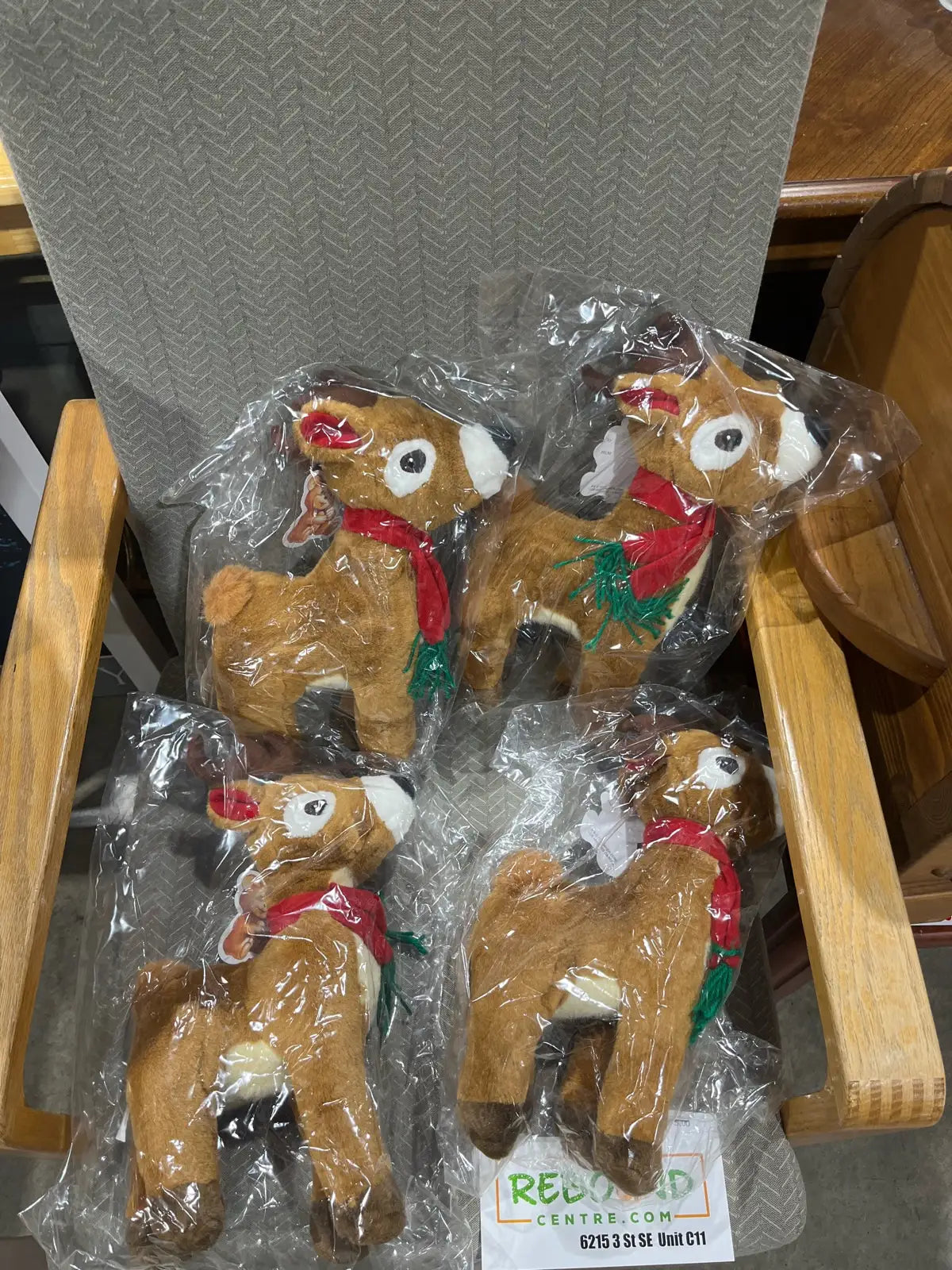 Plush Christmas Time Reindeer