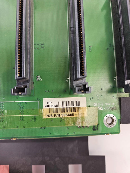 HP Compaq ProLiant ML370 G4 SCSI Backplane Board 365665-001  366862-001