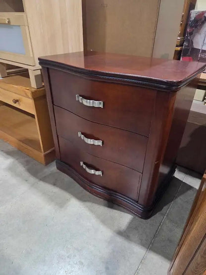 3 Drawer Cherry Nightstand/Mini Dresser