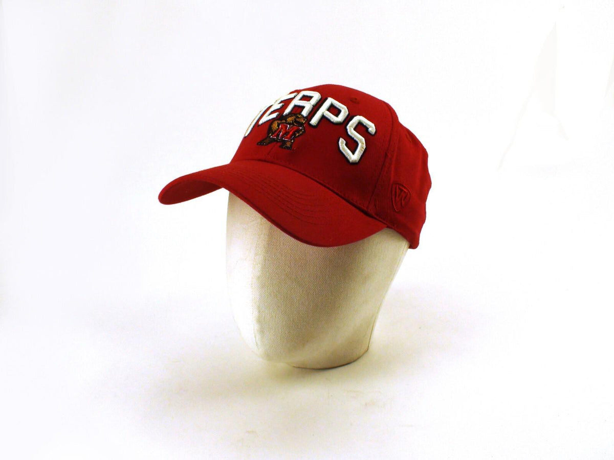 NCAA Hat Baseball Cap Maryland Terrapins - Top Of The World, Red