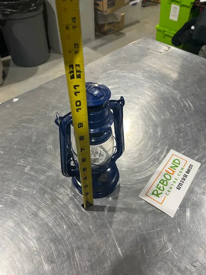 Blue Battery Powered Lantern
